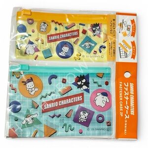 Sanrio Characters Fastener Case Small Coin Pouch Purse Bag Set For Women And Men